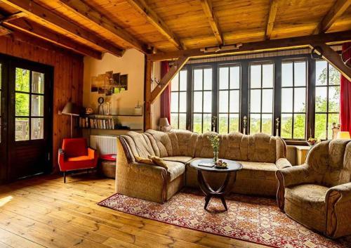 Fotografie z fotogalerie ubytování Kuleszówka Domek na Kaszubach z Balią Ogrodową v destinaci Gowidlino