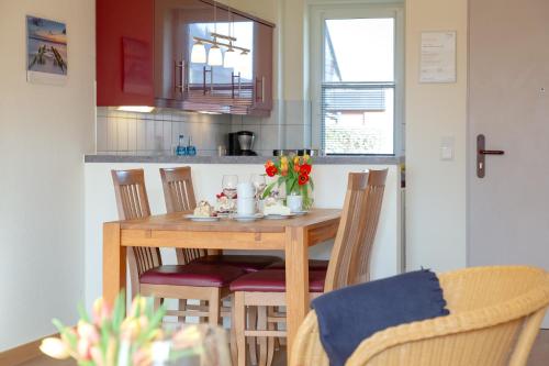 Dapur atau dapur kecil di Ferienzentrum Wenningstedt