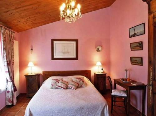 En eller flere senge i et værelse på Blanc Marine