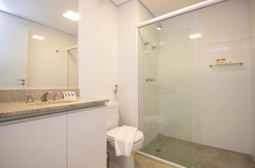 Vonios kambarys apgyvendinimo įstaigoje BHomy Bela Vista próximo Av Brigadeiro APM1301