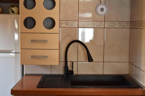 Apartments Villa Serventiにあるキッチンまたは簡易キッチン
