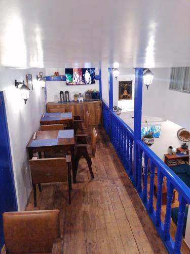 Ruang duduk di El Ave Azul Boutique Hotel Cusco