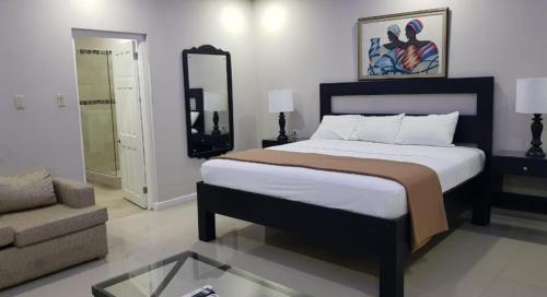 Posteľ alebo postele v izbe v ubytovaní Di Villa