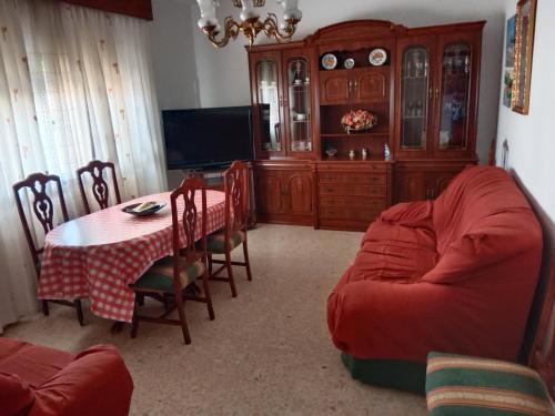 TV/trung tâm giải trí tại La Casa de la Abuela Jesús
