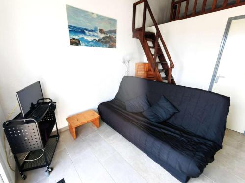 Charmant Studio Mezzanine pour 4 avec Terrasse en Pleine Pinède, à 900m de la Plage - FR-1-607-191