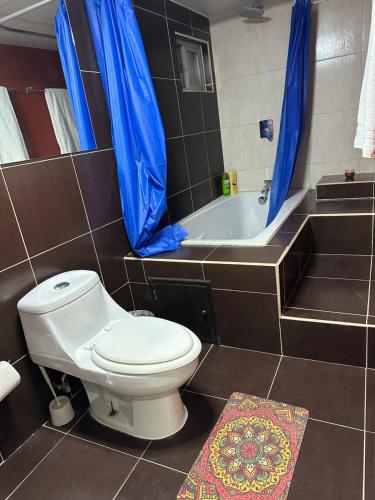 Koupelna v ubytování Recámara para bajitos