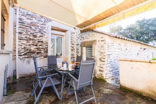 Patio nebo venkovní prostory v ubytování Le Gîte Dame Nature