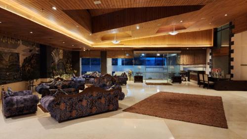Posezení v ubytování Hotel Royal Ark - Kasauli