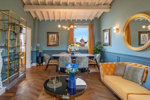 Acciaiuoli Penthouse Florence Terrace View