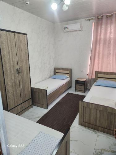 Postel nebo postele na pokoji v ubytování Hostel Highway