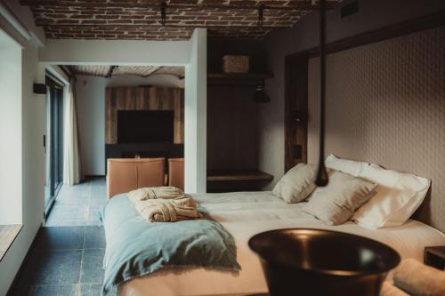 Cama o camas de una habitación en L’exclusif