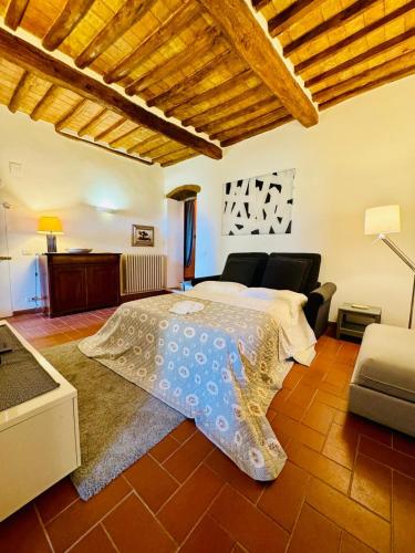 Χώρος καθιστικού στο Casa di Michele nel Chianti
