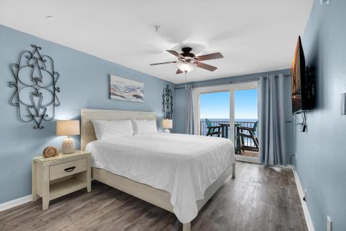 Voodi või voodid majutusasutuse The Palms #501 toas