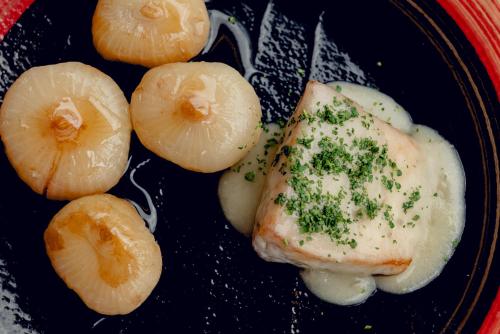 Makanan di atau berdekatan the country house