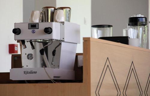 a white mixer sitting on top of a box at DON BOSCO HOSPITALITY CENTRE KIGALI Ltd in Kigali