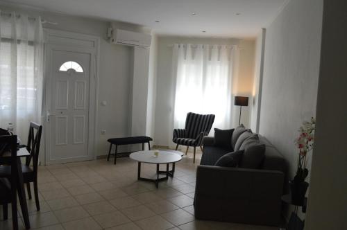 Χώρος καθιστικού στο Holiday Home