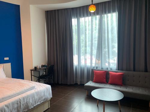 Postel nebo postele na pokoji v ubytování Play Kimnen B&B