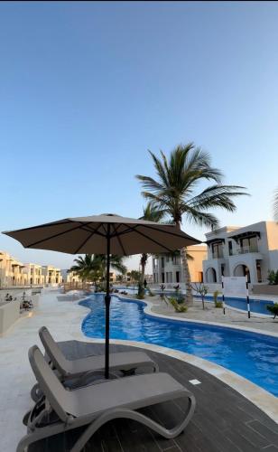 Piscina di Wonderful Ground Studio - Hawana Salalah Resort o nelle vicinanze