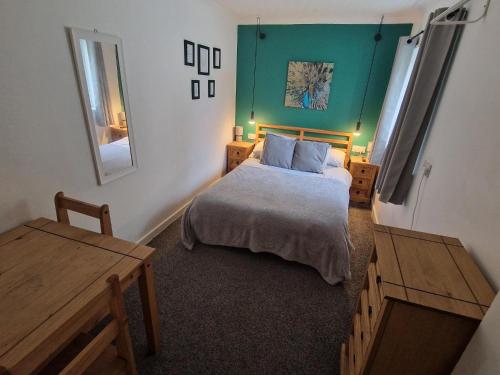 Postel nebo postele na pokoji v ubytování Cosy Self Contained Annexe