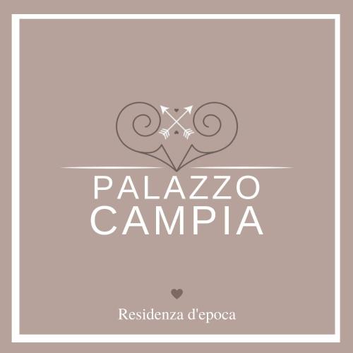 a logo for a paladinota campana at Palazzo Campia in Cortandone