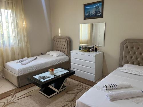 Voodi või voodid majutusasutuse G.L. Apartments toas