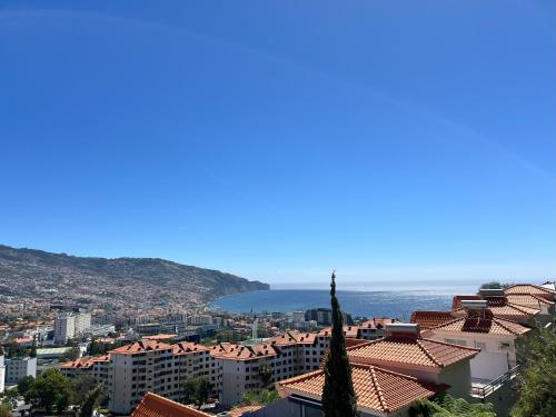 a view of the city of dubrovnik and the ocean at Sun Hills Panoramic Views in Funchal