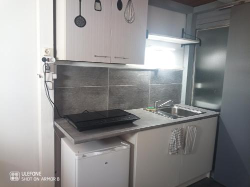 Dapur atau dapur kecil di Etablissements Coulon Saint-Joseph en face de Bagatelle