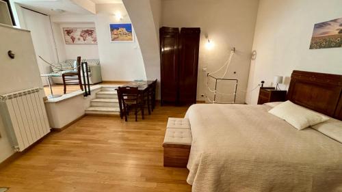 Postel nebo postele na pokoji v ubytování Casa Gialla