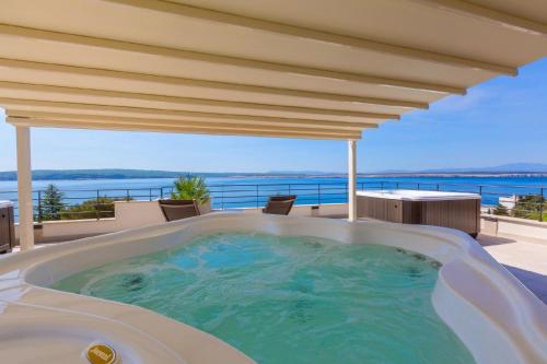 Ferienwohnung für 6 Personen ca 57 qm in Dramalj, Kvarner Bucht Crikvenica und Umgebung