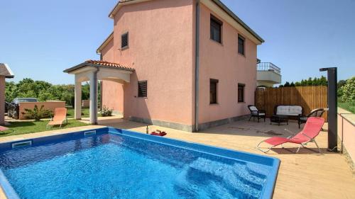 Ferienhaus mit Privatpool für 6 Personen ca 140 qm in Ližnjan, Istrien Südküste von Istrien