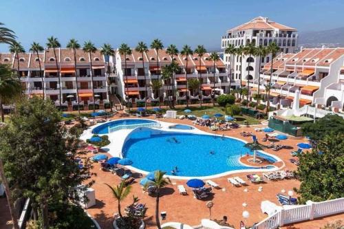 Bazén v ubytování Ferienwohnung für 4 Personen 1 Kind ca 70 m in Playa de Las Américas, Teneriffa Westküste von Teneriffa nebo v jeho okolí