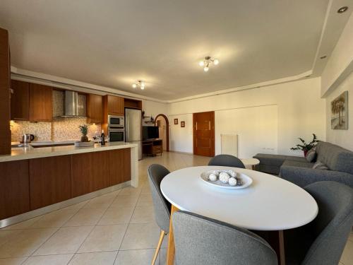 Kuchyň nebo kuchyňský kout v ubytování Chris Apartment