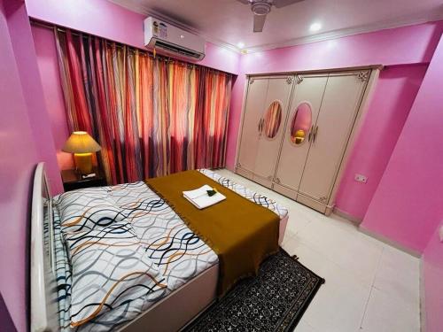 Spacious luxury 2bhk with gardenにあるベッド
