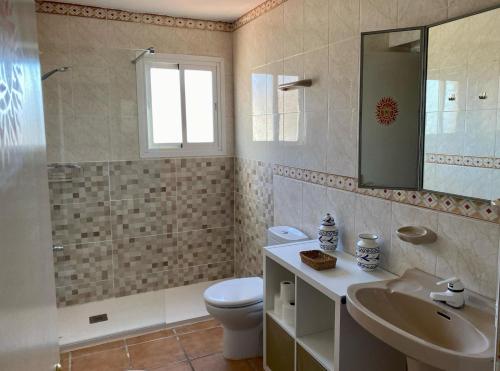 Ένα μπάνιο στο Precioso apartamento silencioso y céntrico