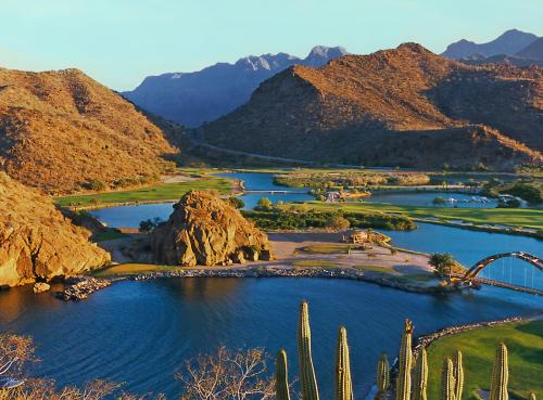 Loreto Bay Golf Resort & Spa at Baja с высоты птичьего полета