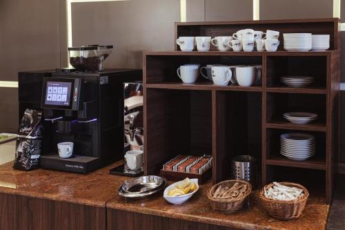 Tetera y cafetera en Hotel Fox
