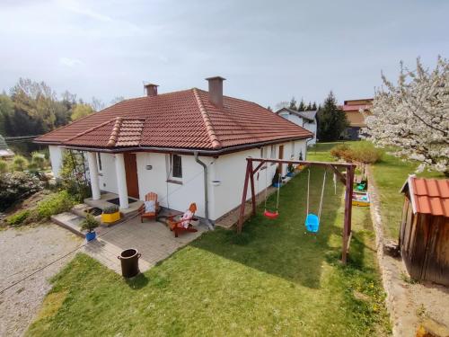Κήπος έξω από το Apartament Izerskie Gaje