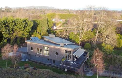 an aerial view of a large house with at Luxurious villa south Dublin in Dublin