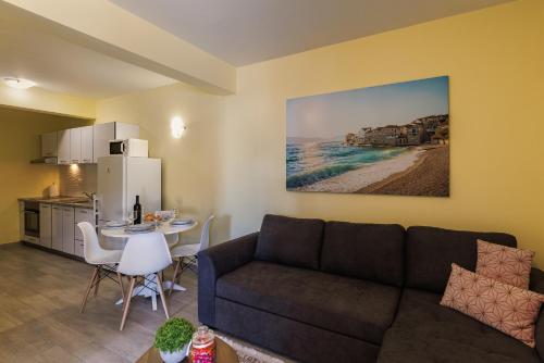 Kuchyň nebo kuchyňský kout v ubytování Providenca