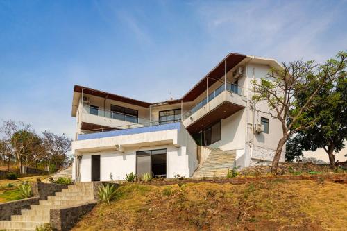 El edificio en el que está la villa