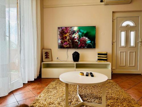 TV a/nebo společenská místnost v ubytování PHOS - Pag Residencies