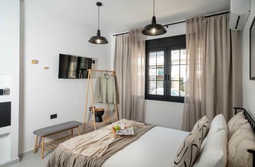 Postel nebo postele na pokoji v ubytování Casa D' Amore Urban Studio