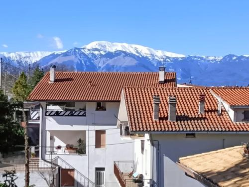 B&Bから撮影された、または一般的な山の景色