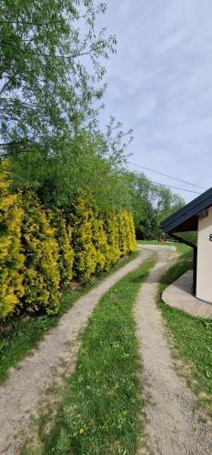 Ein Garten an der Unterkunft Dom wypoczynkowy jednorodzinny całoroczny