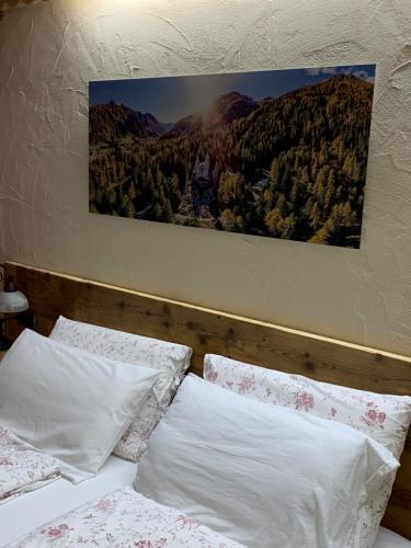 Katil atau katil-katil dalam bilik di Flora Alpina apartments-Residenza Verdebjo