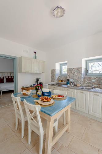 Η κουζίνα ή μικρή κουζίνα στο Trullo Dimora Podere Papilio
