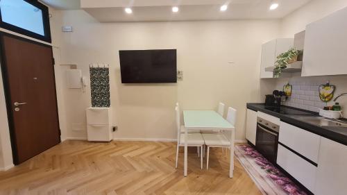 Η κουζίνα ή μικρή κουζίνα στο Apartament Bologna-Stadio 1
