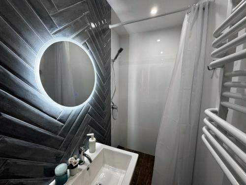 Een badkamer bij Villa Marbela