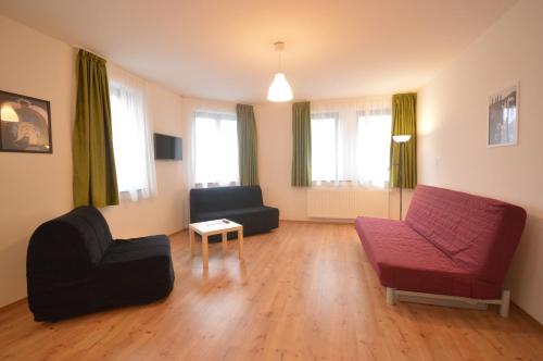 Posezení v ubytování Toldi Apartments Pécs