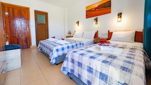 Patara Delfin Hotelにあるベッド